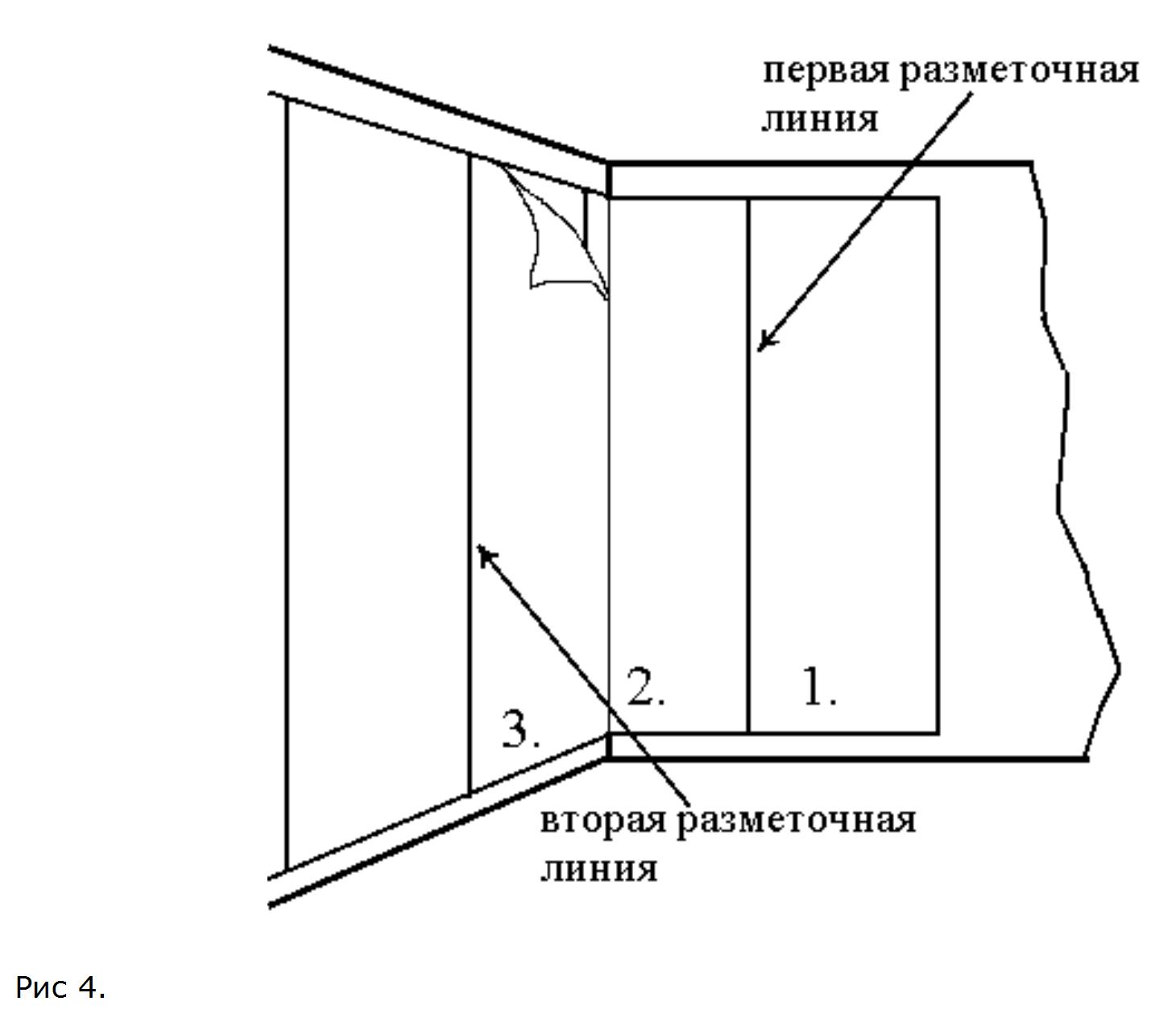 Правильно клеить флизелиновые обои в углах